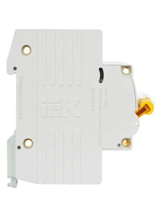 Выключатель автоматический модульный 3п D 63А 10кА ВА47-100 KARAT IEK MVA40-3-063-D