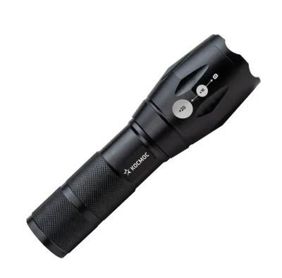 Фонарь Premium 5Вт Q5 LED питание 1х3.7В 18650 Li-on авиац. алюм. КОСМОС KosAL_5W