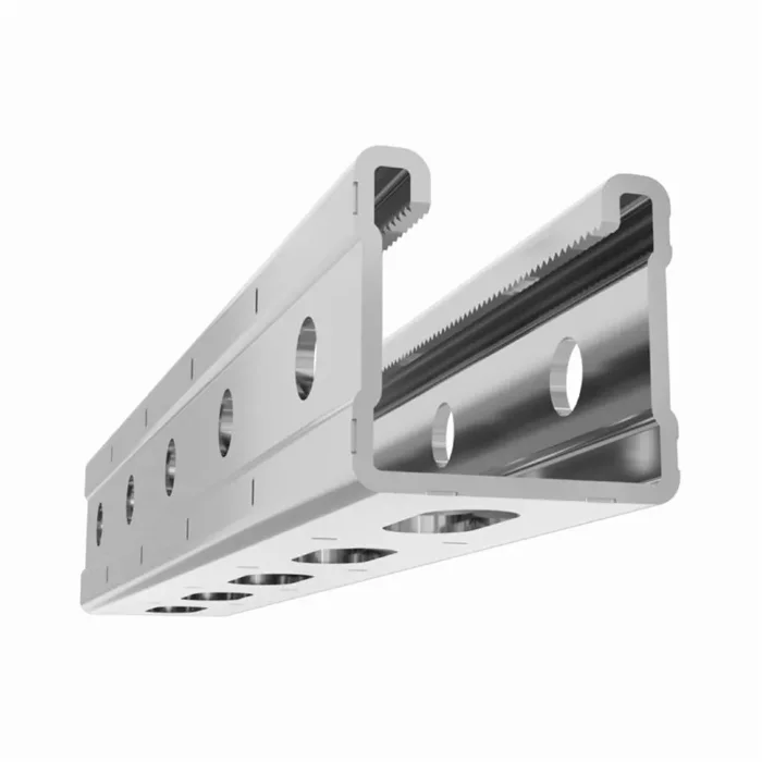 Профиль Strut С-образный перфорир. 41х41 L3000 2.5мм TOKOV ELECTRIC TKE-STP-41-41-2.5-3000