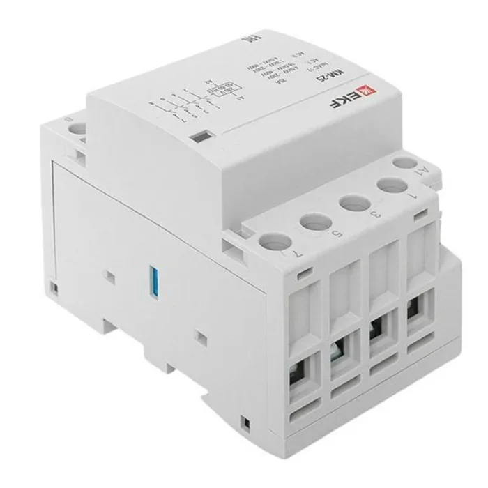 Контактор модульный КМ 25А 4NО (3 мод.) EKF km-3-25-40