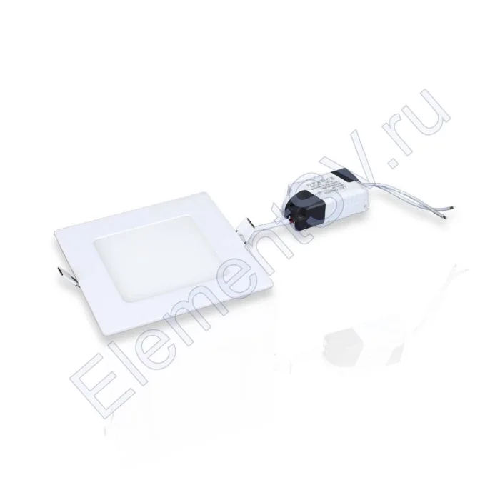 Светодиодный светильник встраиваемый IC-SW120 B809 (220V, 6W, warm white)