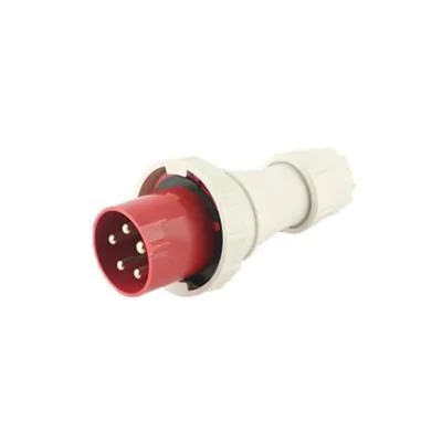 Вилка переносная PPC 035 3Р+РЕ+N 63А 380В IP67 Pro JazzWay 5072435