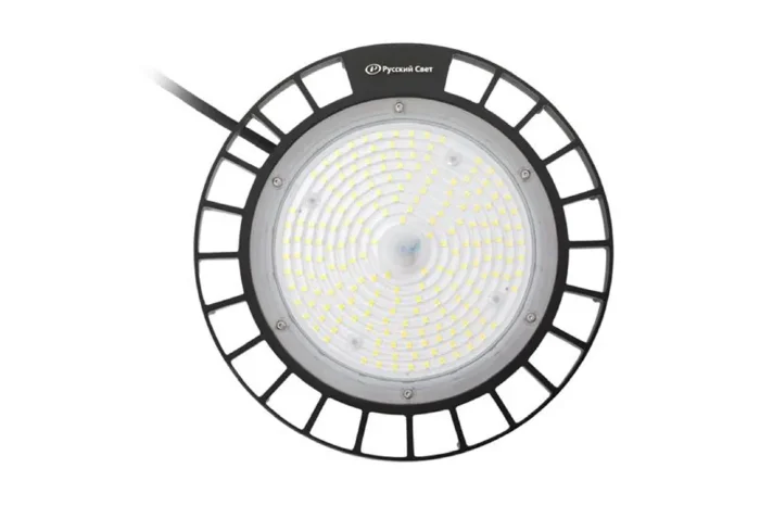 Светильник светодиодный ДСП IB 11 S 100W VW 840 BK 257х257х111мм 100Вт 4000К IP65 High Bay подвес черн. Русский Свет 16091123169