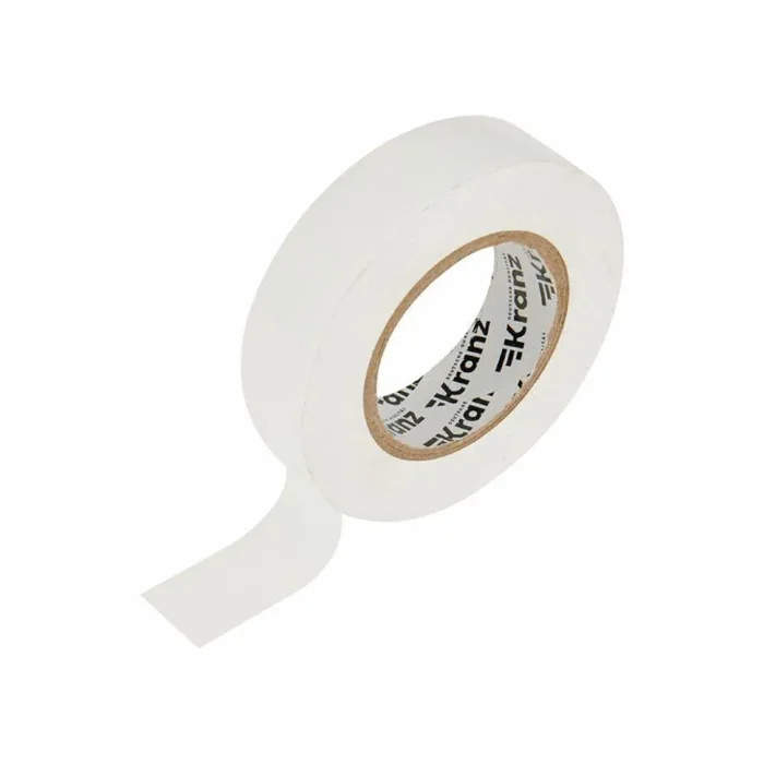 Изолента ПВХ 0.13х19мм 25м бел. (уп.5шт) Kranz KR-09-2201