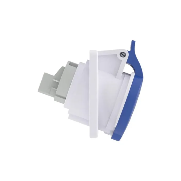 Розетка СП 32А 230В 3п 2P+E IP44 с наклоном DKC DIS4133263