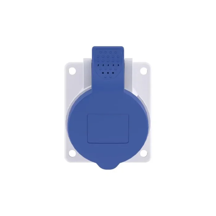 Розетка СП 32А 230В 3п 2P+E IP44 с наклоном DKC DIS4133263