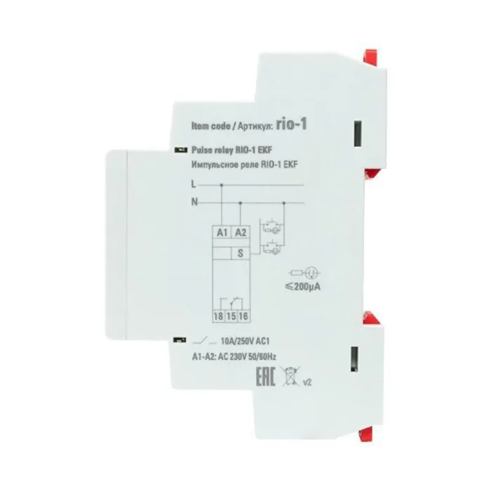 Реле импульсное RIO-1 PROxima EKF rio-1