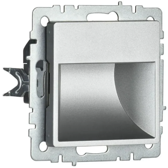 Подсветка светодиодная BRITE встраив. ПЛ20-БрА механизм алюм. IEK BR-FL20-K47