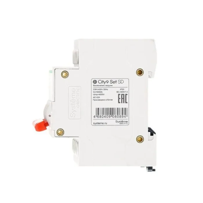 Выключатель нагрузки 4п 63А 400В City9 Set SE C9S16463