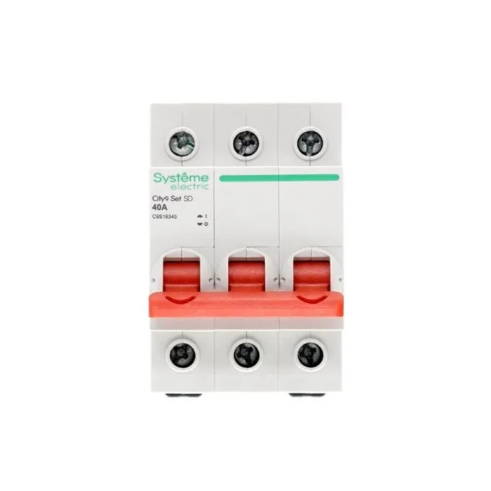 Выключатель нагрузки 3п 40А 400В City9 Set SE C9S16340