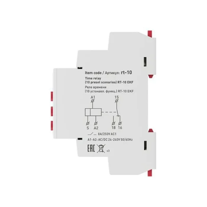 Реле времени RT-10 EKF rt-10