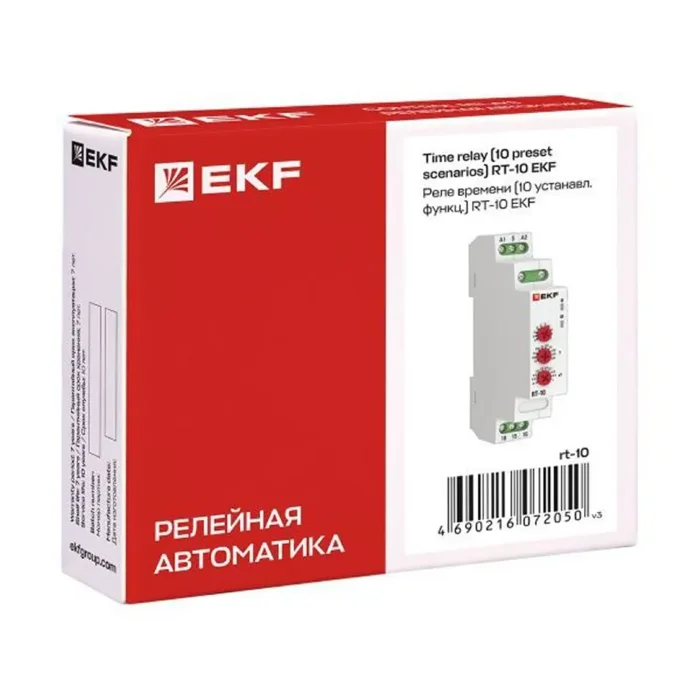 Реле времени RT-10 EKF rt-10