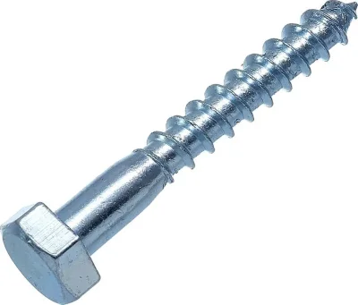 Шуруп сантехнический 8х60 DIN 571 цинк (уп.2шт) европодвес СТРОЙМЕТИЗ 2170661