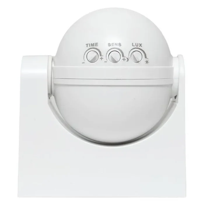 Датчик движения микроволновый MW-702 1200Вт 180град. до 15м IP44 бел. PROxima EKF dd-mw-702