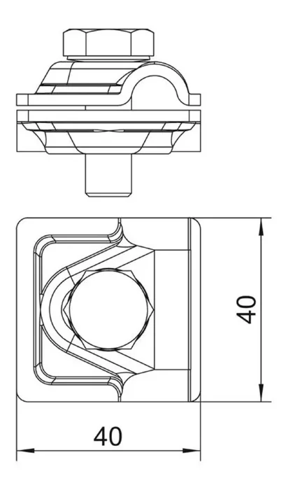 Соединитель для быстр. монтажа d8-10 Vario 249 8-10 ST OBO 5311500