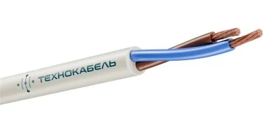 Провод ПВС 2х2.5 380В Б (бухта) (м) Технокабель 00-00148628