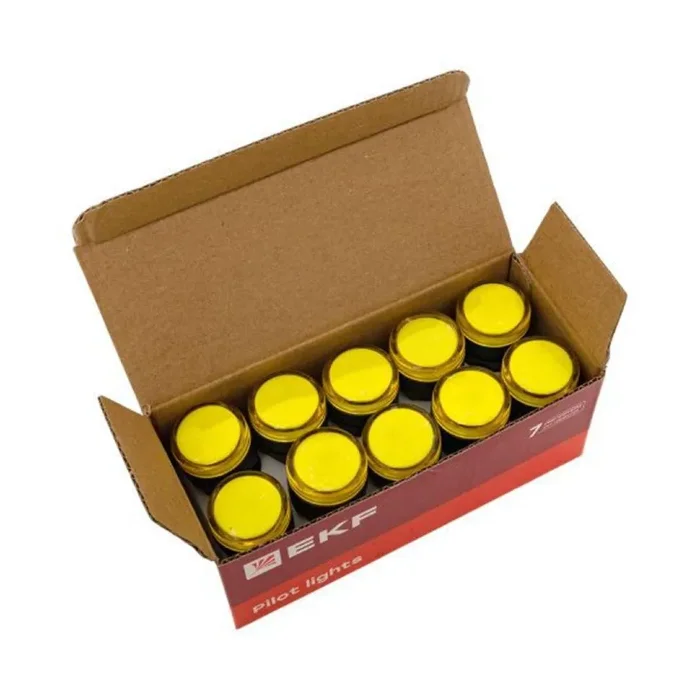 Матрица светодиодная AD16-22HS желт. EKF ledm-ad16-o