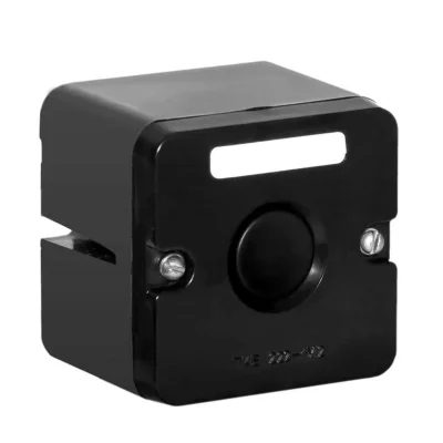 Пост кнопочный ПКЕ-222/1 кнопка &quot;Пуск&quot; черн. Электродеталь ПКЕ-222/1.1Ч