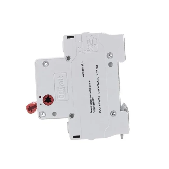 Выключатель-разъединитель 2п 63А ВН-102 DEKraft 17007DEK