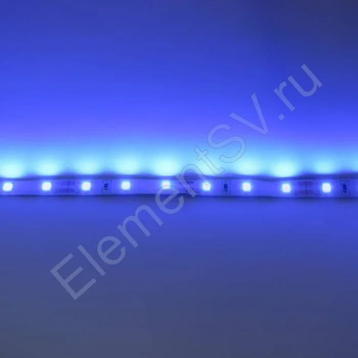 Светодиодная лента LUX class, 2835, 60led/m, Blue, 12V, IP20, N01