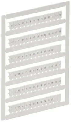 Маркер для CTS/CP 2.5кв.мм &amp;quot;11-20&amp;quot; ARMAFIX IEK AF-CT10D-M-D25-02