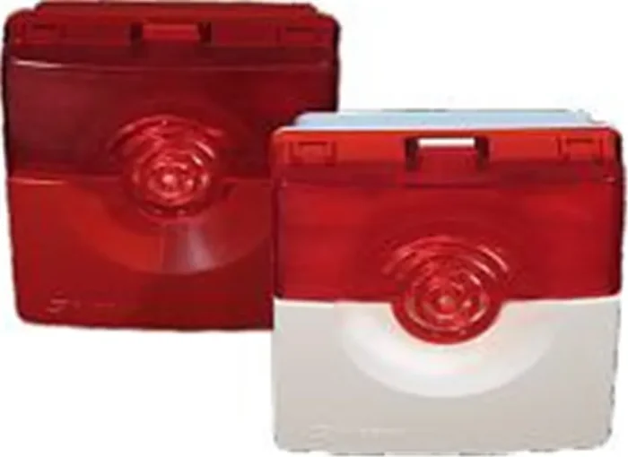 Оповещатель пожарный комбинированный свето-звуковой адресный ОПОП 124-R3 красн. Рубеж Rbz-338811