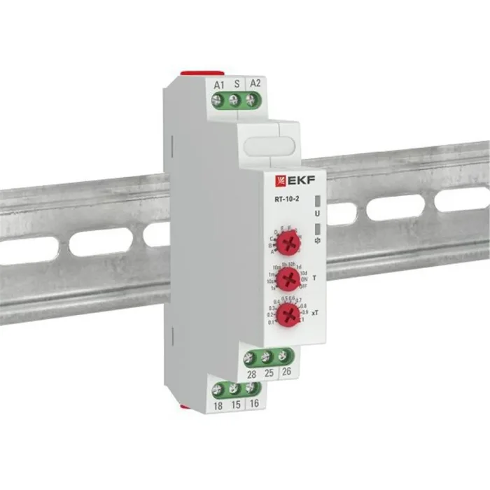 Реле времени RT-10-2 (10 устанавл. функц.) PROxima EKF rt-10-2