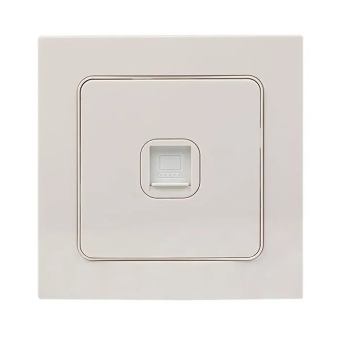 Розетка компьютерная 1-м Стокгольм RJ45 механизм бел. PROxima EKF EYK01-035-10