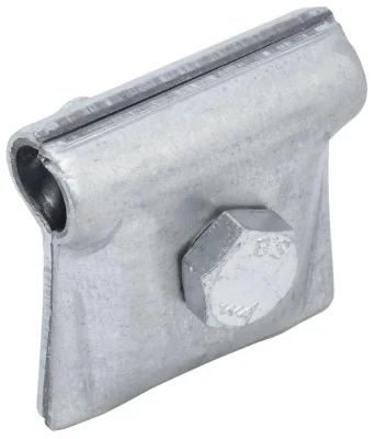 Зажим соединительный круглого проводника 6-12мм оцинк. сталь IEK ZCC80-11-1-16
