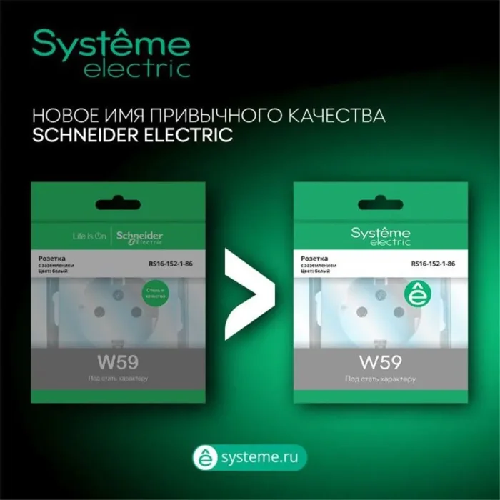 Розетка компьютерная 1-м СП W59 RJ45 кат.5E механизм бел. SE RSI-152K5E-1-86