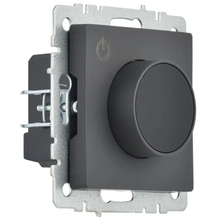 Термостат электронный с индик. BRITE СП IP20 ТС10-1-БрГ механизм графит IEK BR-RT11-K53