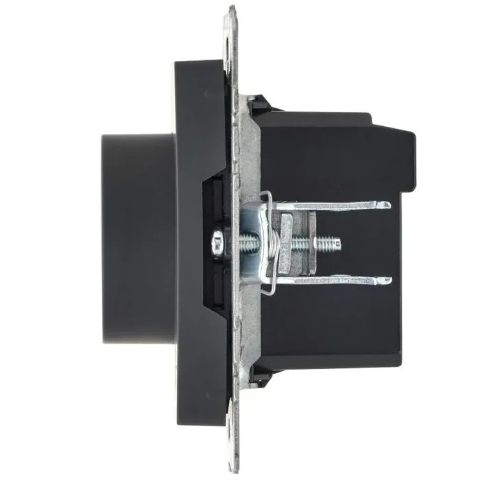 Термостат электронный с индик. BRITE СП IP20 ТС10-1-БрГ механизм графит IEK BR-RT11-K53