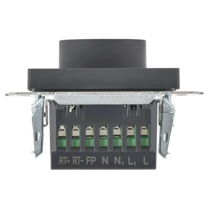 Термостат электронный с индик. BRITE СП IP20 ТС10-1-БрГ механизм графит IEK BR-RT11-K53