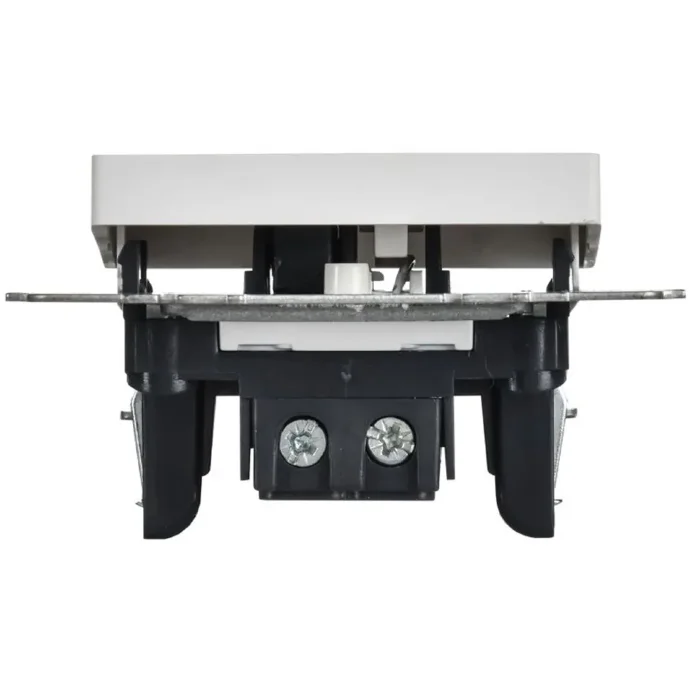 Выключатель 1-кл. СП BRITE ВС10-1-1-БрАБ 10А с индикацией механизм арктич. бел. IEK BR-V10-1-10-K91