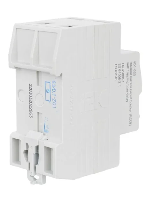 Выключатель дифференциального тока (УЗО) 2п 63А 100мА тип ACS ВД1-63S KARAT IEK MDV12-2-063-100