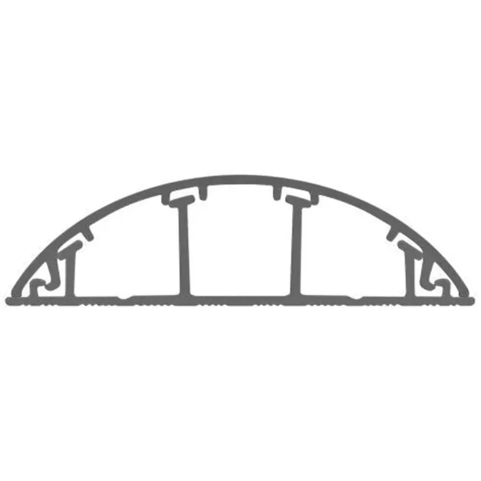 Кабель-канал 70х16 L2000 напольный сер. RAL 7046 KK-70-16-FG Эра Б0061690