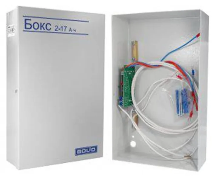 Бокс для аккумуляторов Бокс-12 исп.01 (Бокс-12/34М5-Р) Болид 231145
