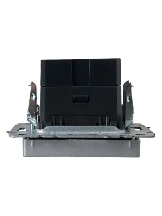 Розетка BRITE USB A+A 3.1А РЮ10-1-БрА механизм алюм. IEK BR-U21-D31-K47