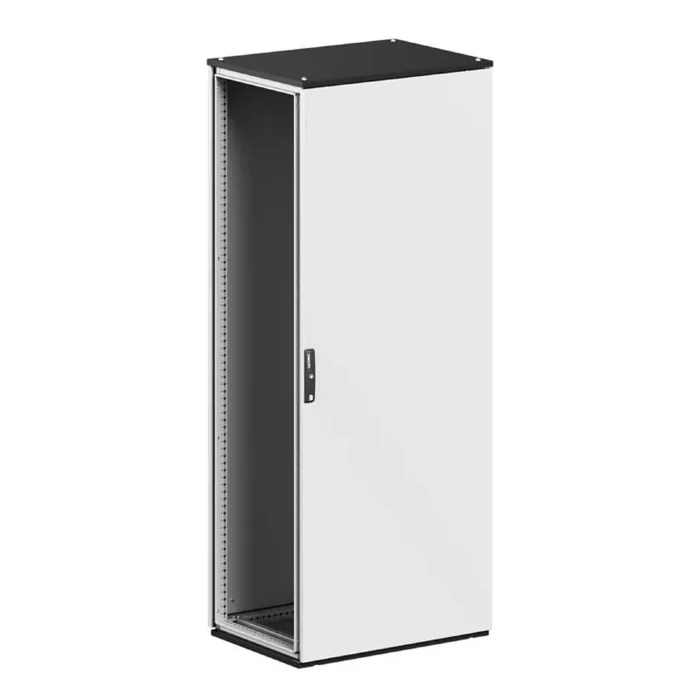 Корпус напольный CQE N 2000х600х600мм с одностворчат. дверью и с задн. панелью собран. RAM block DKC R5CQEN2066A