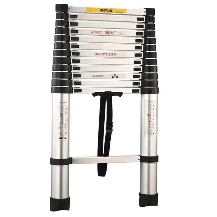 Лестница телескопическая 3.8м (20014) SHTOK 376553