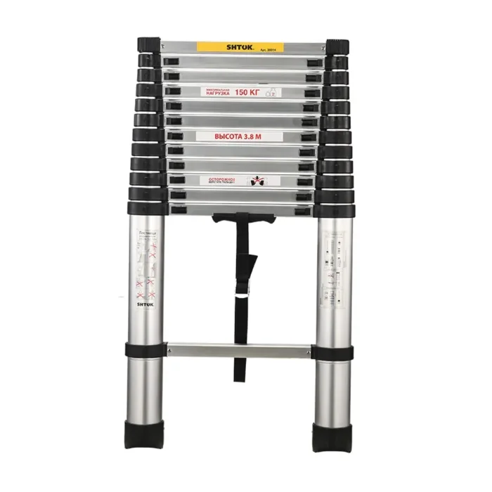 Лестница телескопическая 3.8м (20014) SHTOK 376553