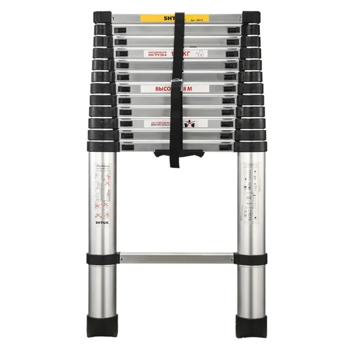 Лестница телескопическая 3.8м (20014) SHTOK 376553