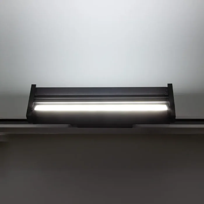 Светодиодный трековый светильник 2L JH-U6 PX301 (220VAC, 2x18W, white 6000K, 120°, черный)