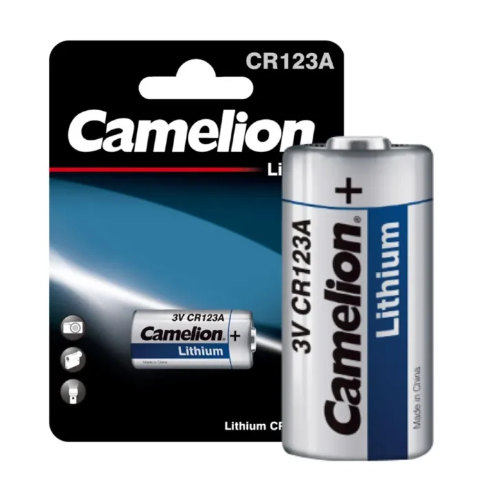 Элемент питания литиевый CR123A BL-1 (блист.1шт) Camelion 1849