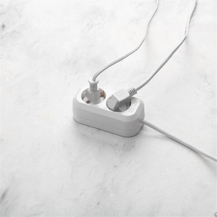 Удлинитель 2х3м с заземл. 3х0.75 бел. PROCONNECT 13-4203