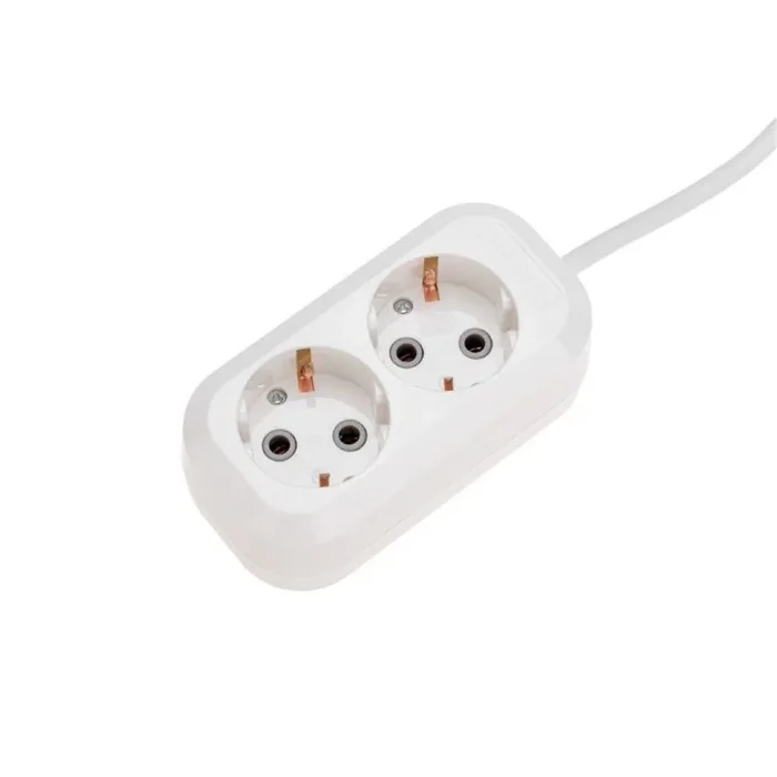 Удлинитель 2х3м с заземл. 3х0.75 бел. PROCONNECT 13-4203