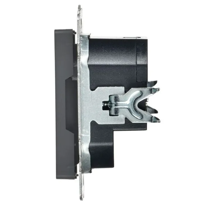 Подсветка светодиодная BRITE встраив. ПЛ20-БрГ механизм графит IEK BR-FL20-K53