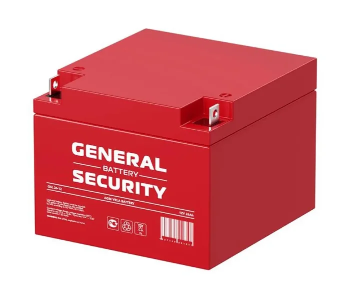 Аккумулятор 12В 26А.ч General Security GSL26-12