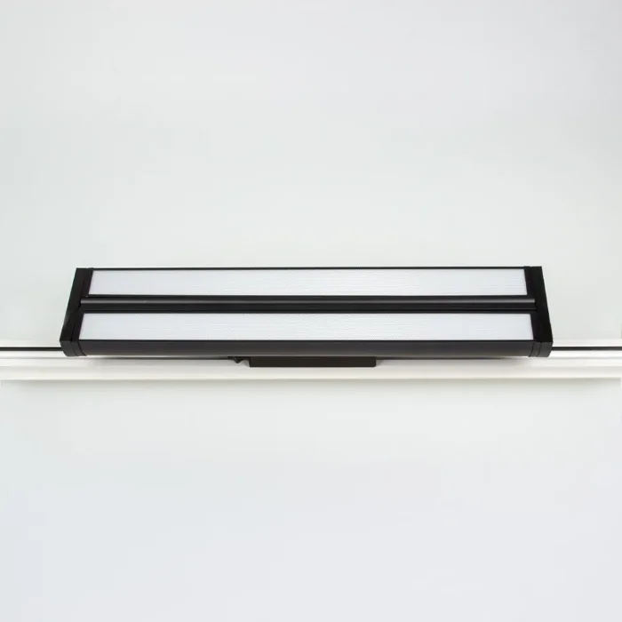 Светодиодный трековый светильник 2L JH-U6 PX302 (220VAC, 2x24W, white 6000K, 120°, черный)