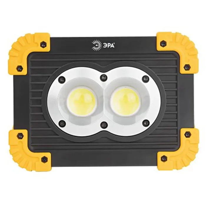 Фонарь-прожектор аккумуляторный Рабочие Практик PA-803 COB 10Вт + LED 3Вт 4 режима аккум./элементы питания Эра Б0054037